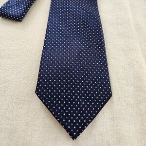 Burma & Bibas navy/purple tie
